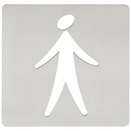 PLACA SEÑALIZACION BAÑO...