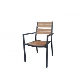 SILLA JARD 58X55X87CM ALU...