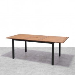 MESA ALUMINIO MADERA...