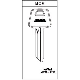 LLAVE ACERO MCM-12D JMA