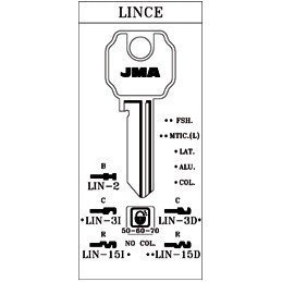 LLAVE ACERO LIN-2 JMA
