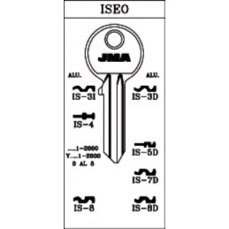 LLAVE ACERO IS-8D JMA
