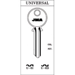 LLAVE ACERO U-6I JMA