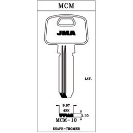 LLAVE SEGURIDAD LATON...