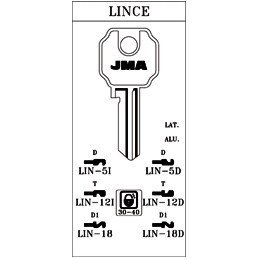 LLAVE ACERO LIN-5D JMA