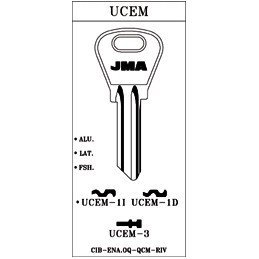 LLAVE ACERO UCEM-1D JMA